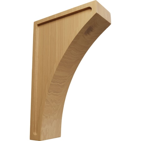 Ekena Millwork 3"W x 7 1/2"D x 12"H Extra Large Lawson Wood Corbel, Cherry CORW03X07X12LWCH